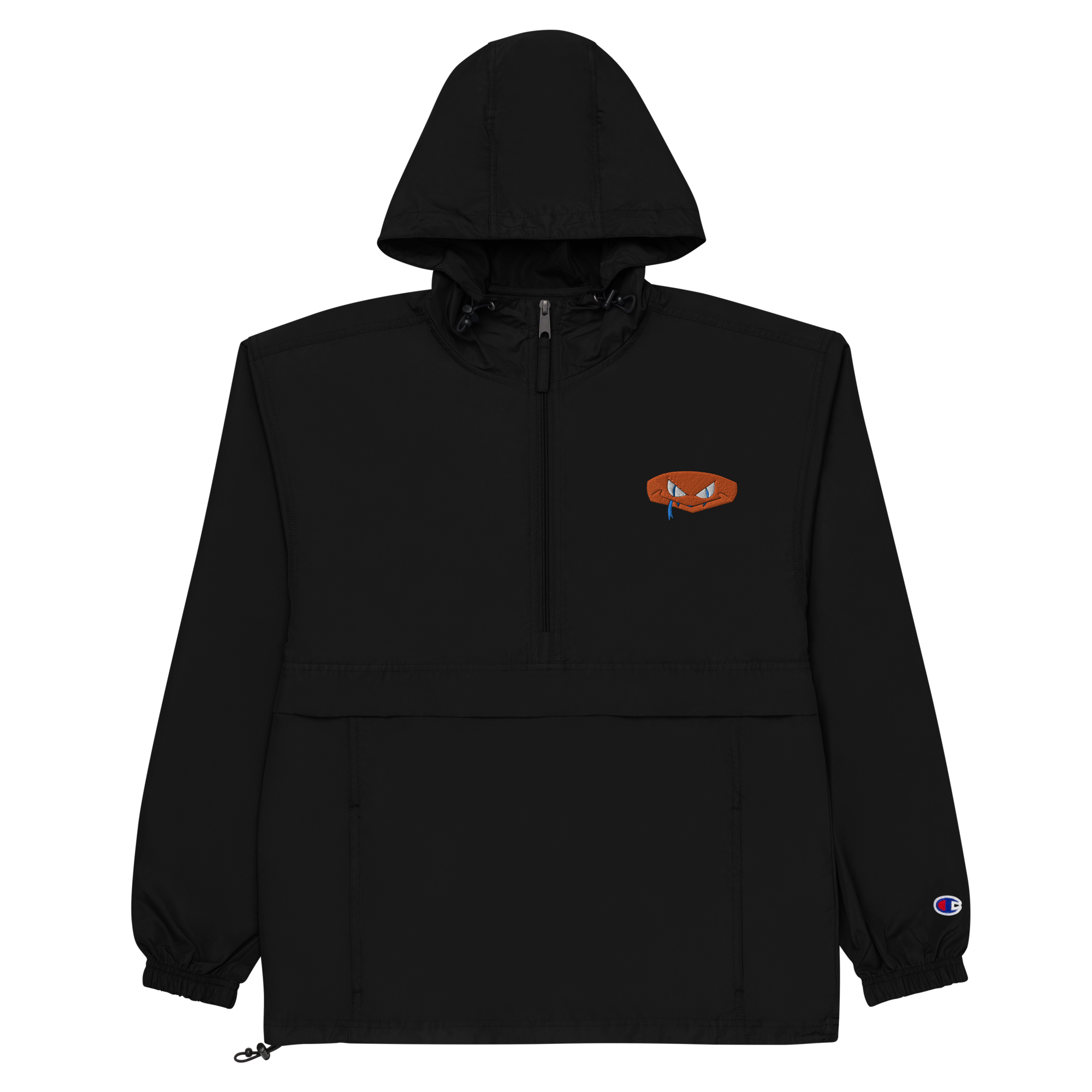 "Reptile" Wind Breaker Orange / Baby Blue (Champion)