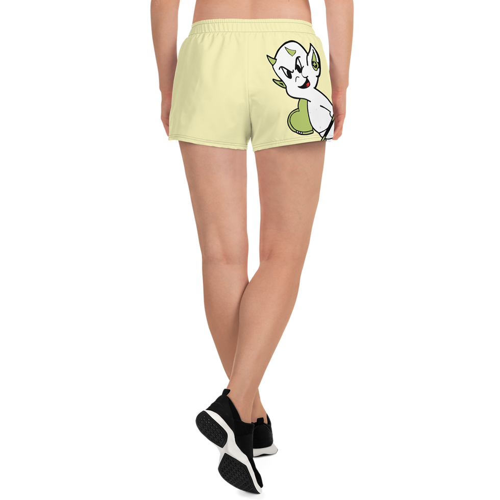 Thumbnail: Women’s "Painted In Poison" Premium Shorts Cumulus