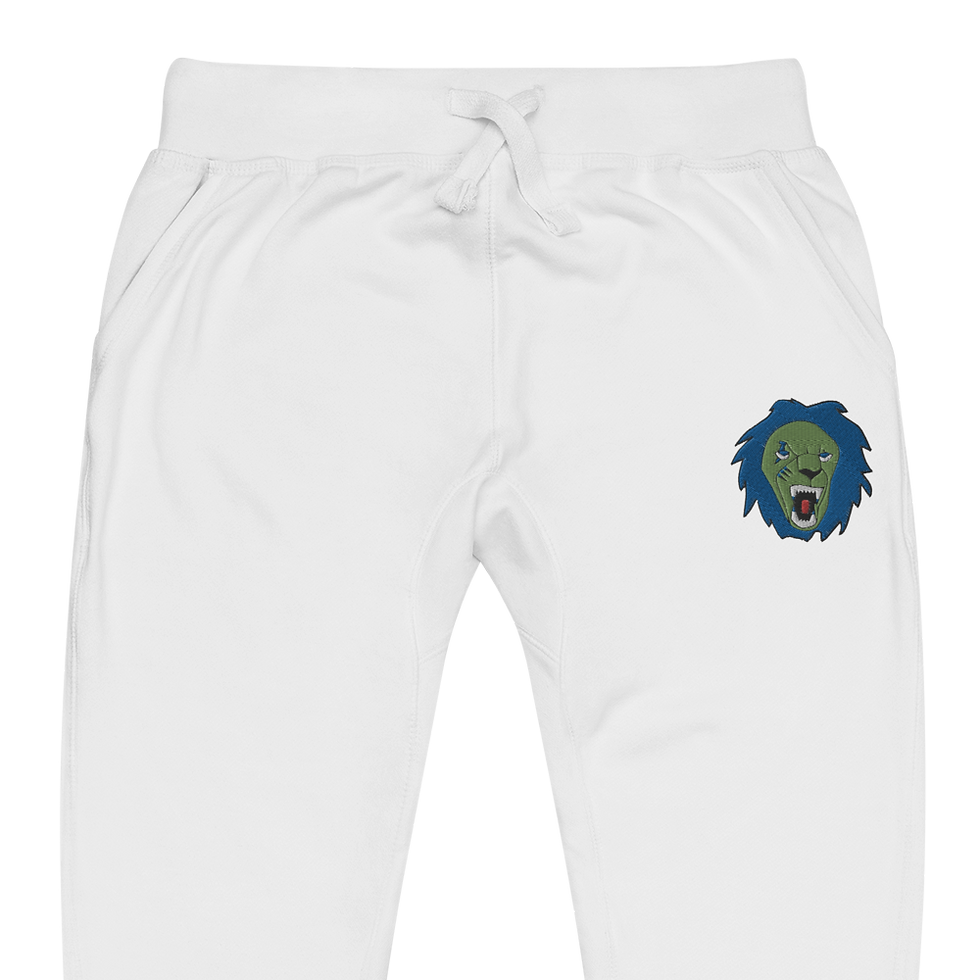 Thumbnail: Roaring Lion Royal Blue / Green Premium Sweatpants (Unisex)  