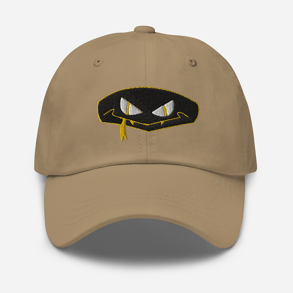 Thumbnail: "Reptile" Premium Hat Black / Yellow 