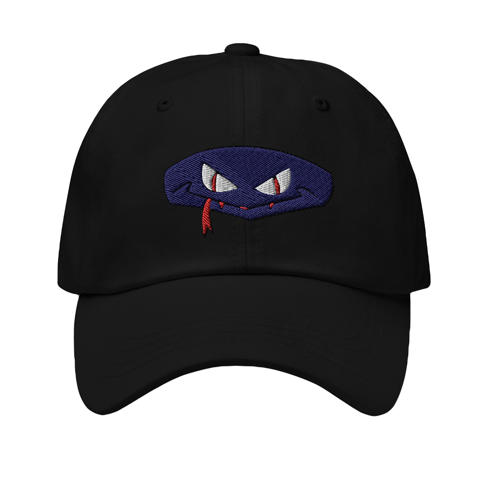 "Reptile" Premium Hat Navy Blue / Red
