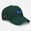 Thumbnail: "Reptile" Premium Hat Royal Blue / Red