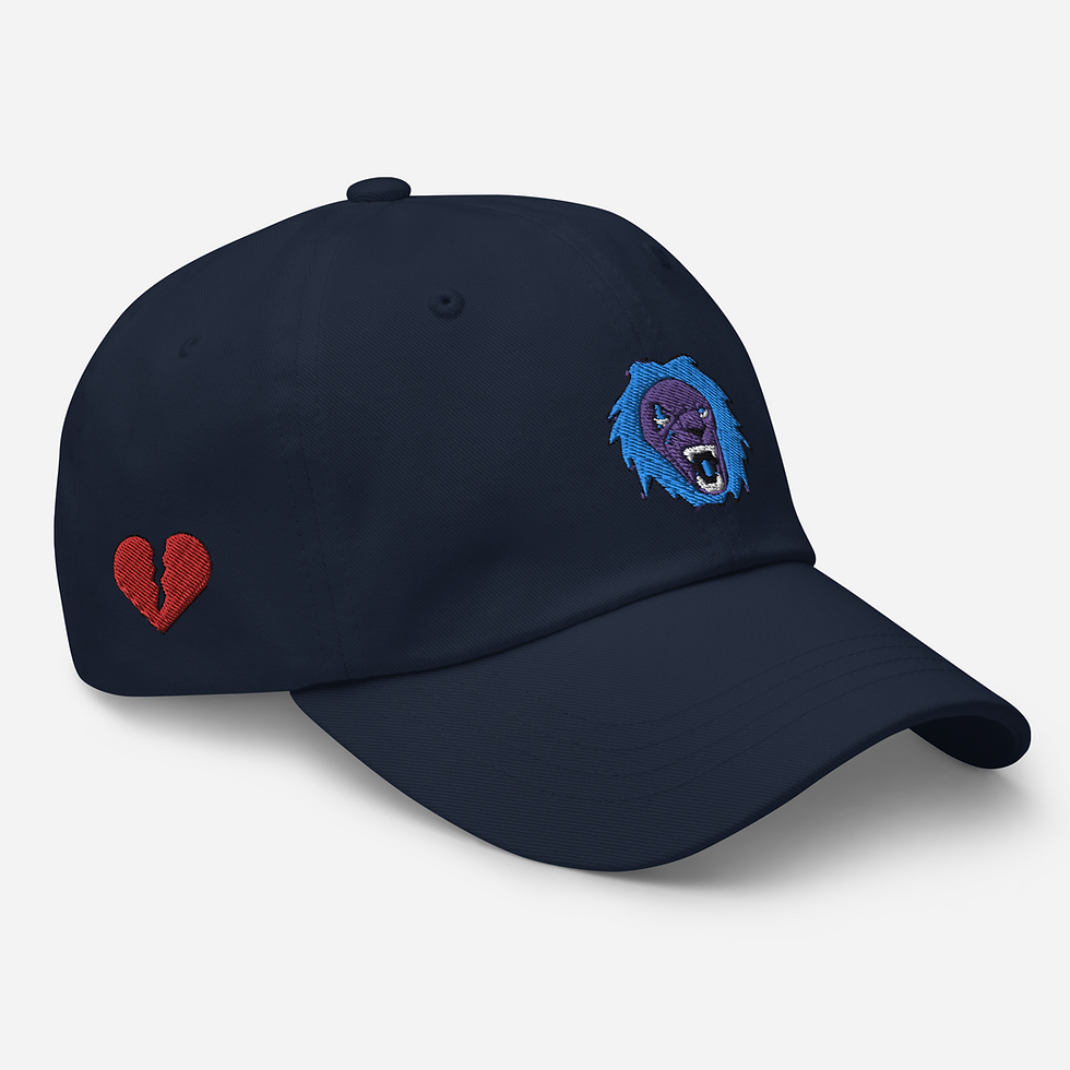 Thumbnail: "Roaring Lion" Premium Hat Aqua Grape