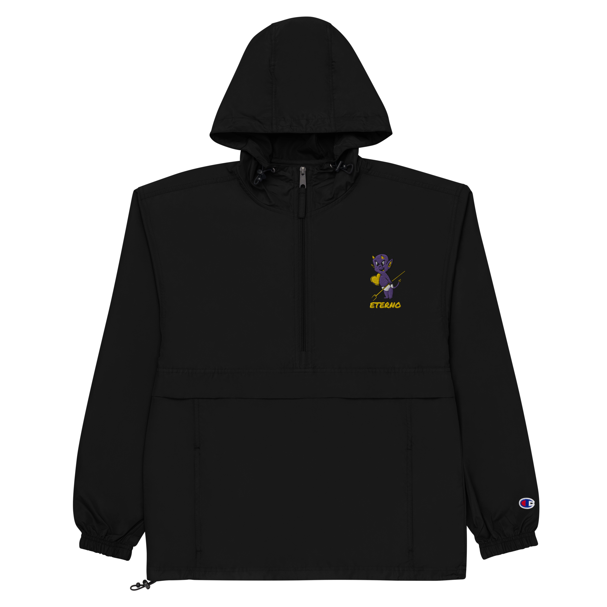 "Baby Demon" Wind Breaker Purple / Yellow (Champion)