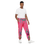 Thumbnail: "Painted In Poison" Premium Track Pants Pink (Zippered)  