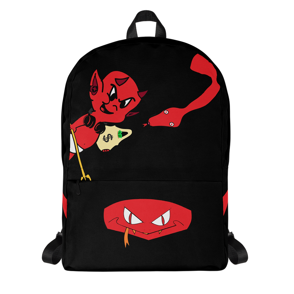 "Lions Den" Snakes & Lions Premium Bookbag