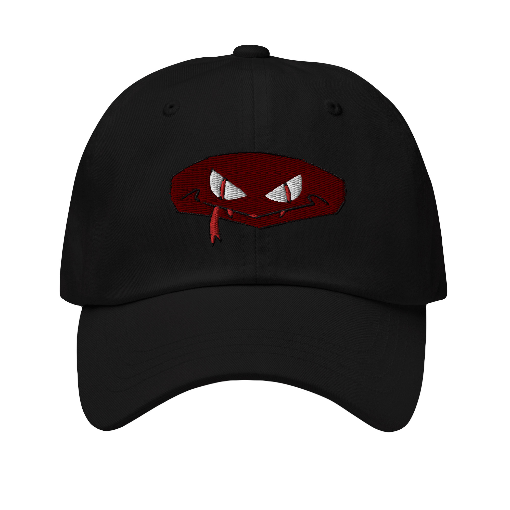 "Reptile" Premium Hat Burgundy / Red
