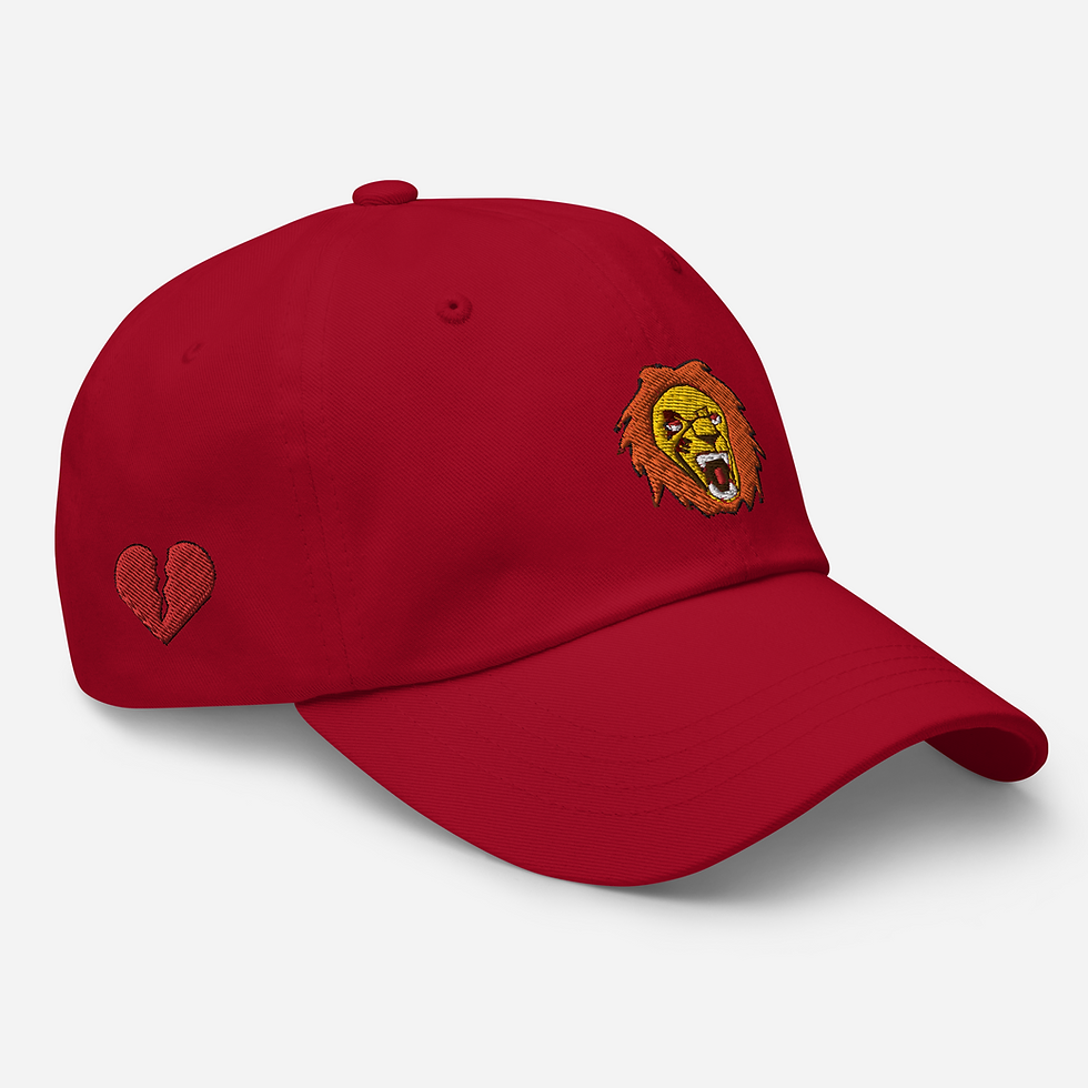 Thumbnail: "Roaring Lion" Premium Hat Yellow/Orange