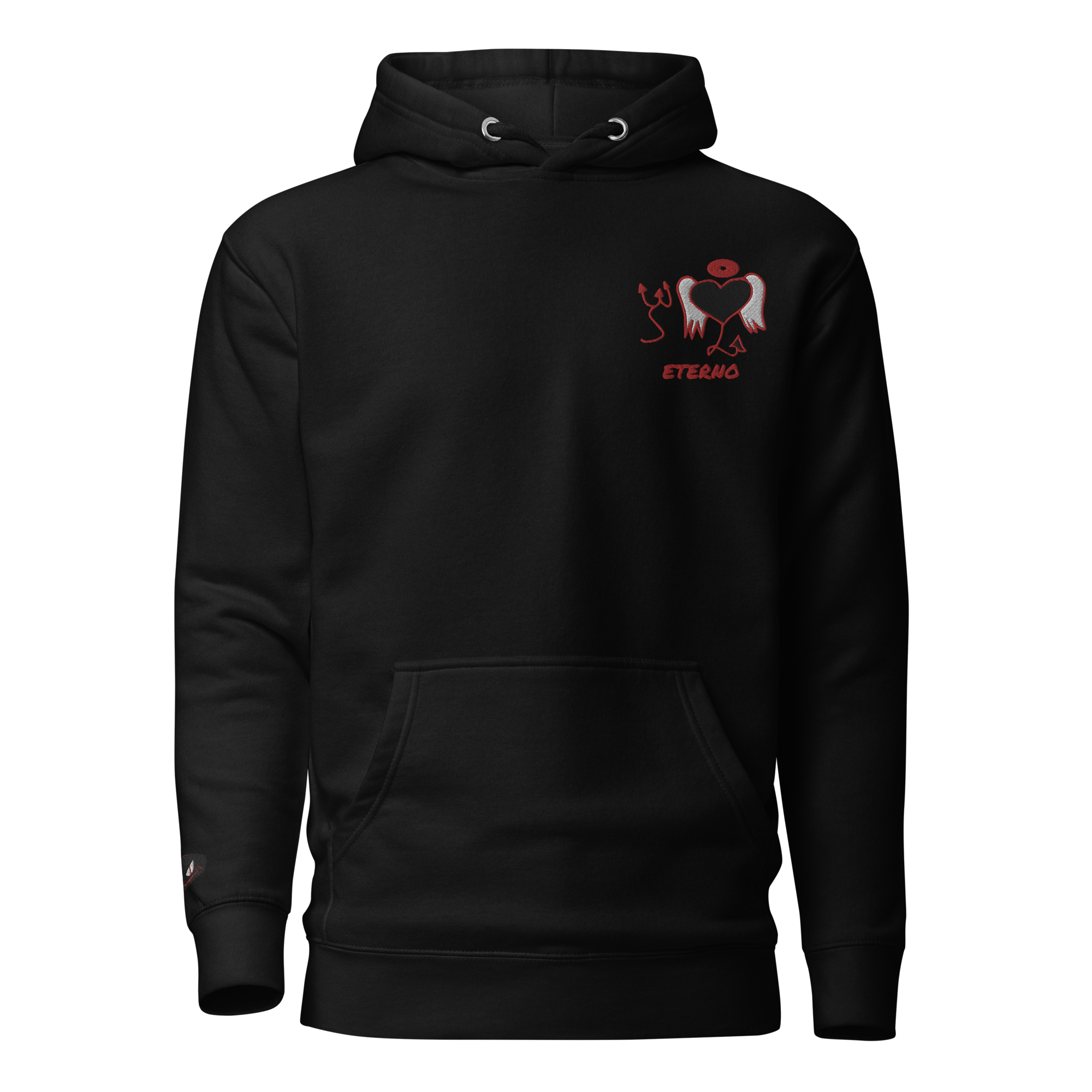 Love Logo Red / White / Black Premium Hoodie (Unisex) 