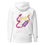 Thumbnail: Love Logo Purple / Black / Yellow Premium Hoodie (Unisex) 