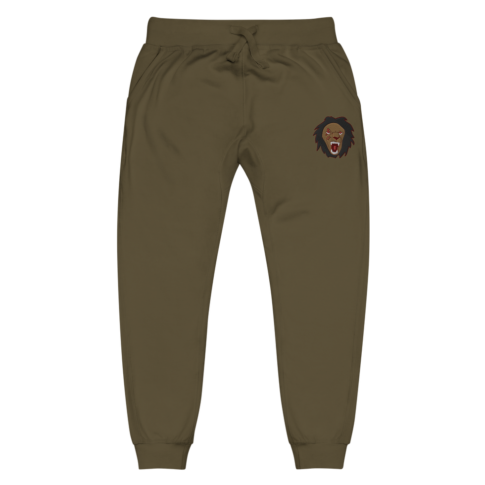 Thumbnail: Roaring Lion Old Gold / Black Premium Sweatpants (Unisex) 