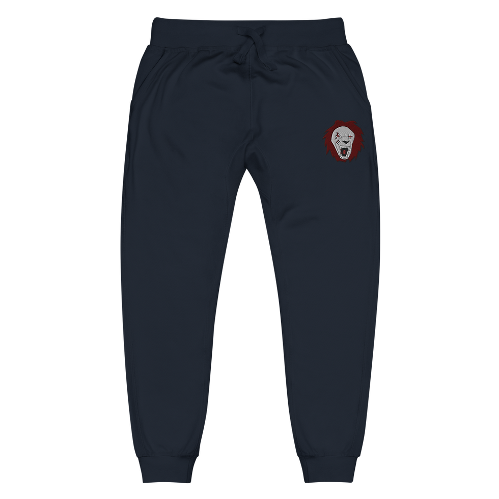 Thumbnail: Roaring Lion Burgundy / White Premium Sweatpants (Unisex) 