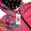 Thumbnail: "Painted In Poison" Premium Cropped Windbreaker Pink (Zippered)