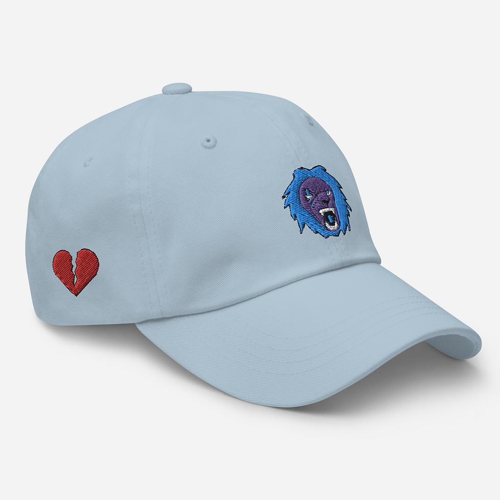 Thumbnail: "Roaring Lion" Premium Hat Aqua Grape