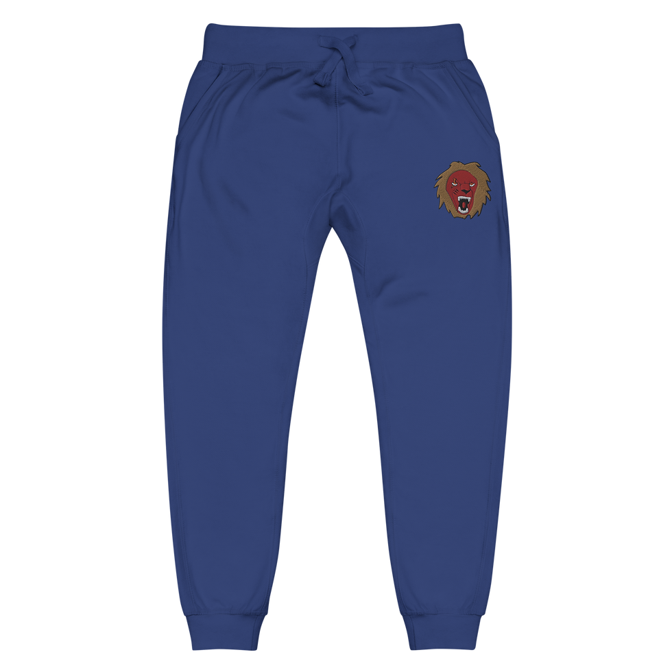 Thumbnail: Roaring Lion Red / Old Gold Premium Sweatpants (Unisex)