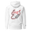 Thumbnail: Love Logo Grey / Red Premium Hoodie (Unisex) 