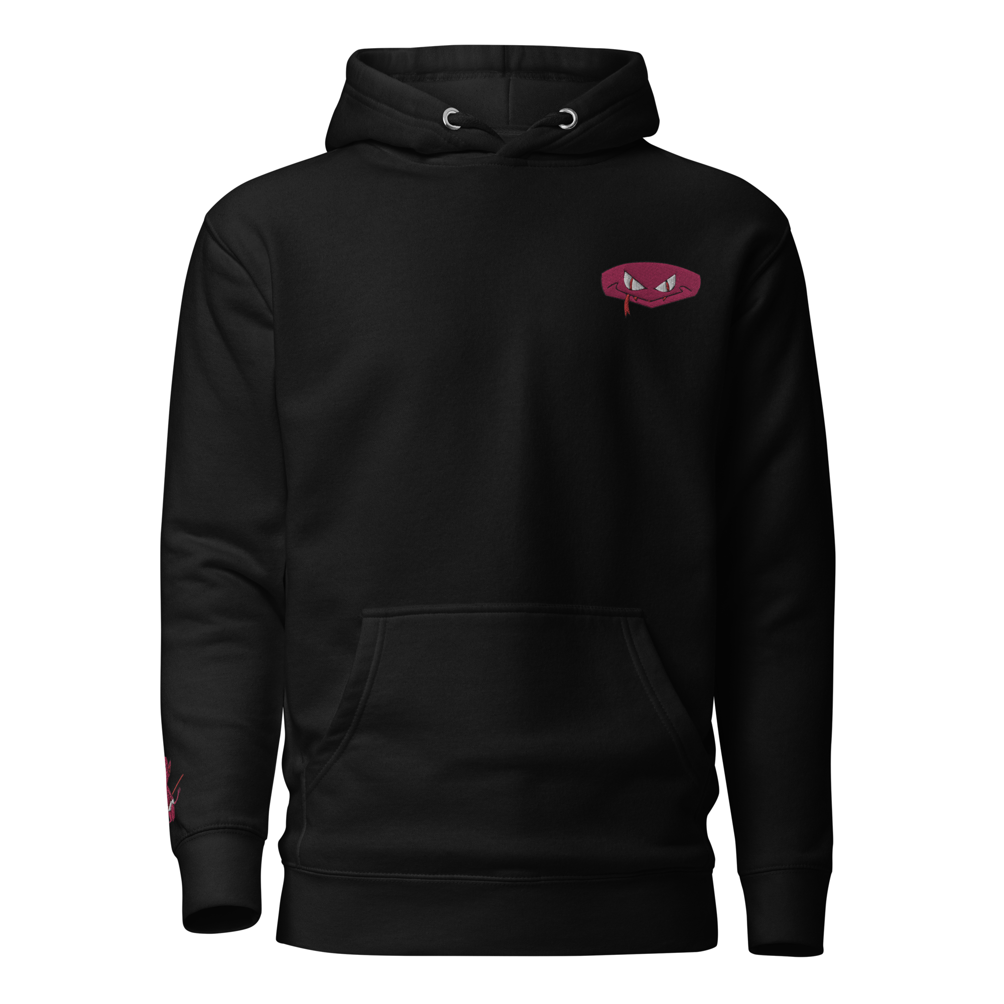 Flamingo / Red Reptile Premium Hoodie (Unisex) 