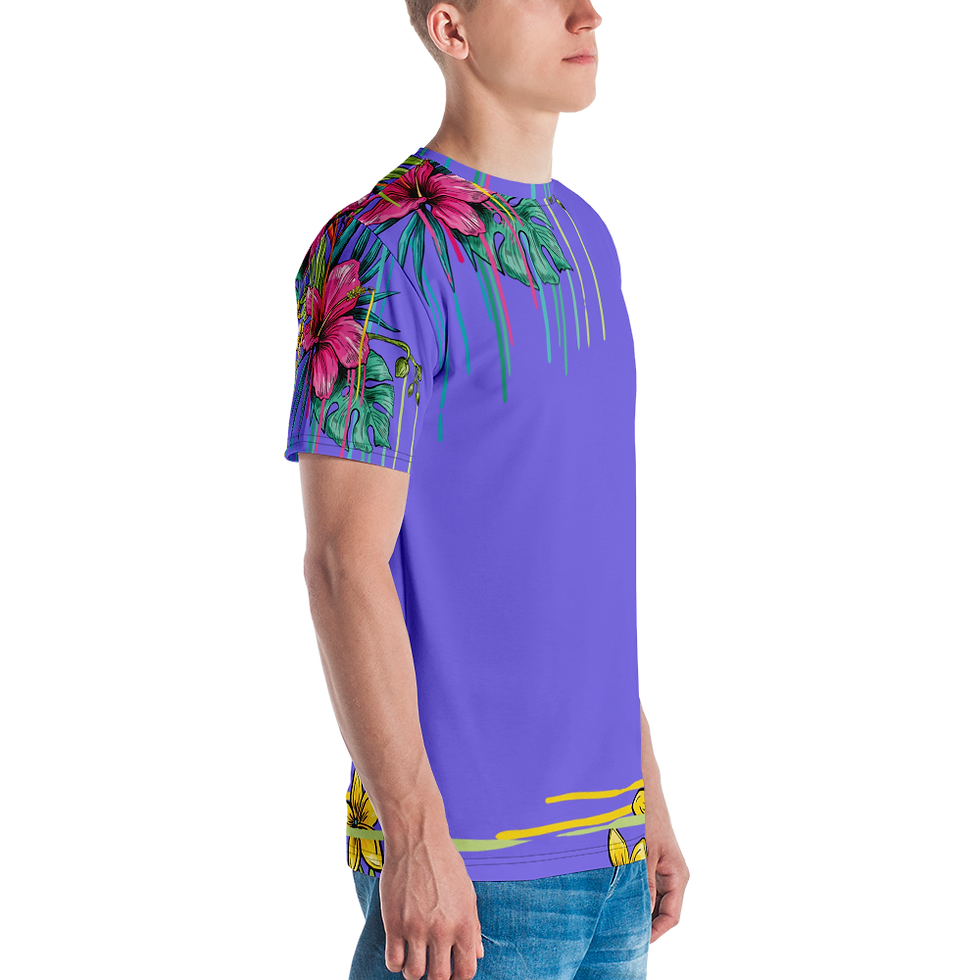 Thumbnail: "PAINTED IN POISON" Premium T Shirt (Bright Purple)