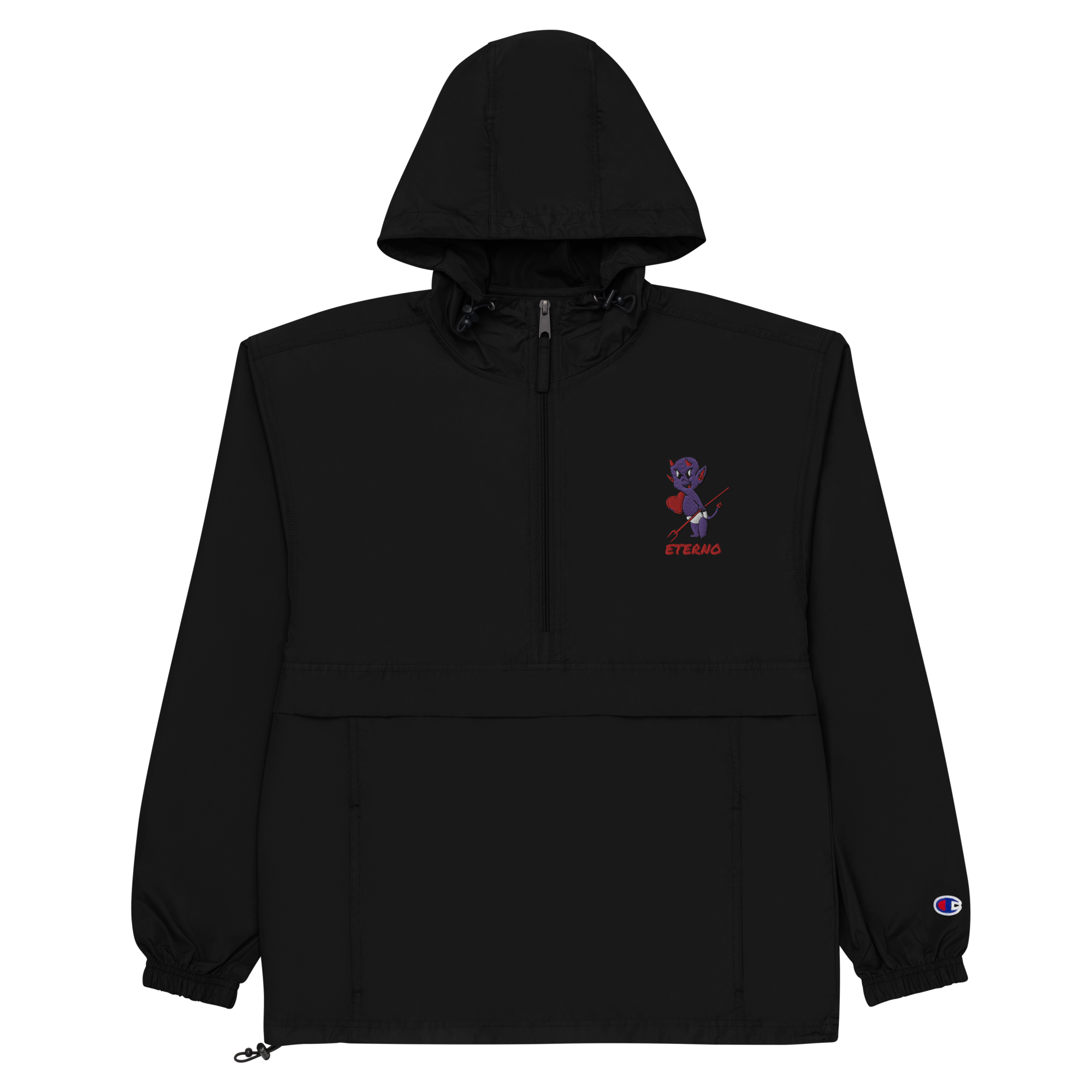 "Baby Demon" Wind Breaker Purple / Red (Champion)