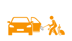 car detailing icon image