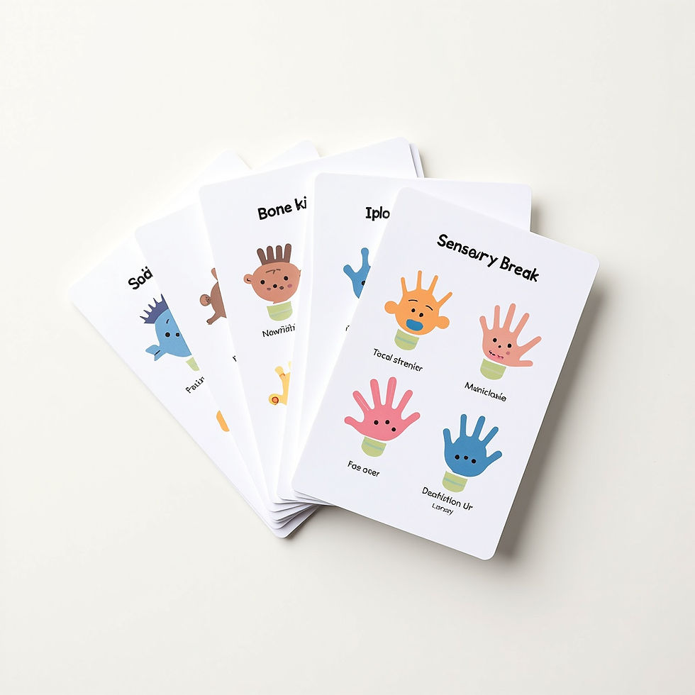 Sensory Break Cards