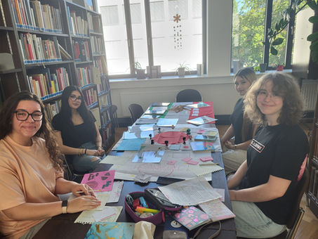 Bibliotheksprojekt literarische Weltreise