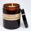 Miniaturbild: Large candle: rock salt & driftwood
