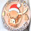 Thumbnail: Highland cow Christmas decoration