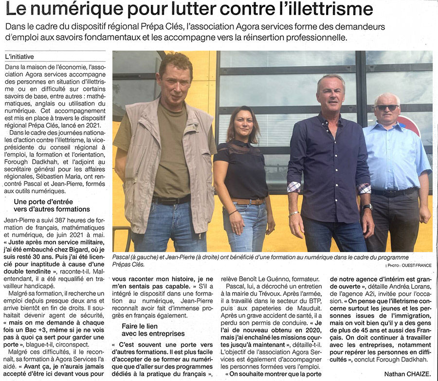 Le numérique pour lutter contre l'illettrisme