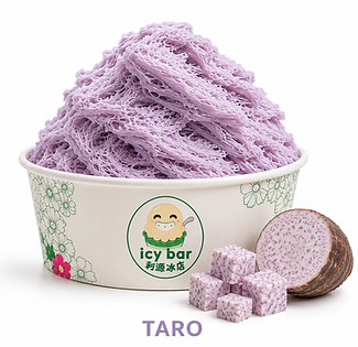 Taro Snowflake Icy + 2 Topping's