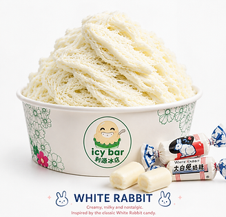 Rabbit Candy Snowflake Icy + 2 Topping's