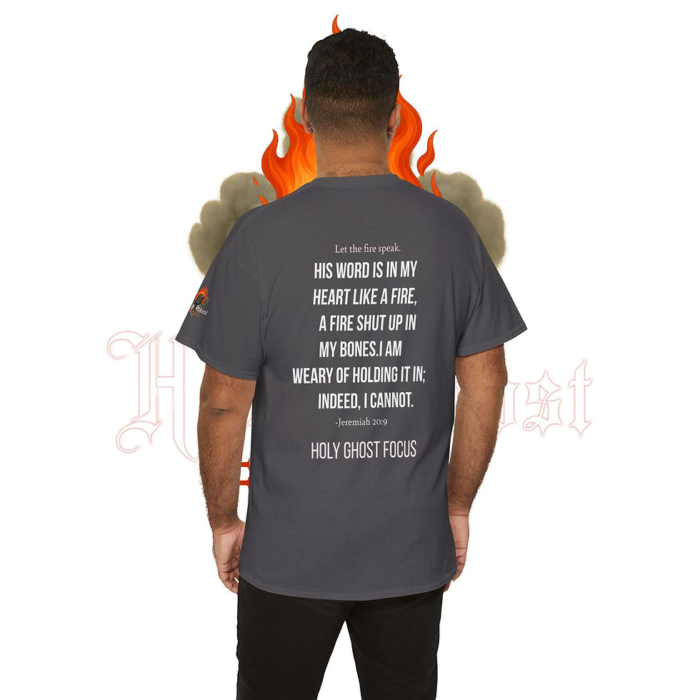Thumbnail: 🔥 MY VOICE, HIS FIRE TEE