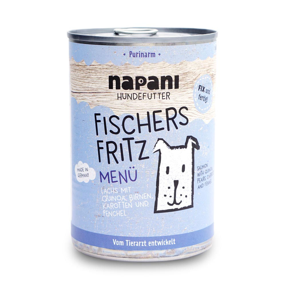 Bio Hundefutter-Menü Fischers Fritz