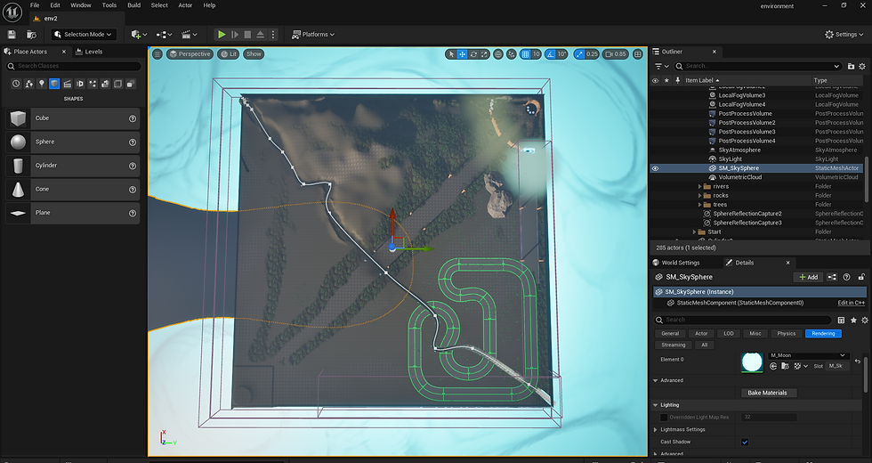 Surface Map Current Top View. Currently being used as a playground for trying new things.