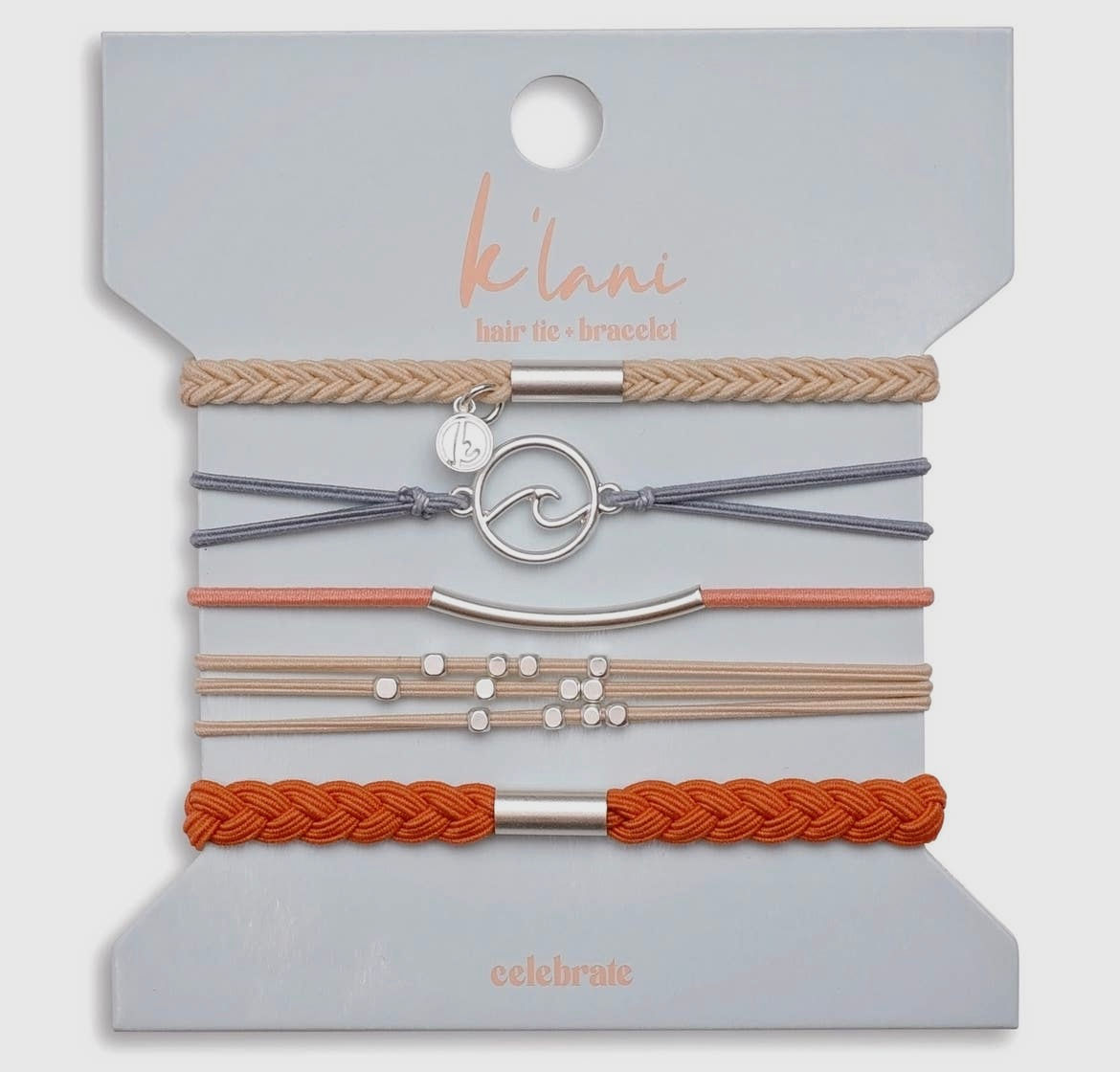 Celebrate  Hair Tie + Bracelet