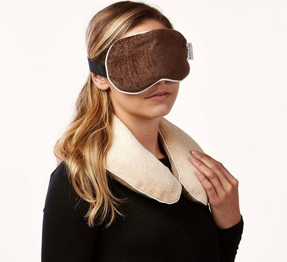 Thumbnail: Hot/Cold Eye Mask - Mocha 