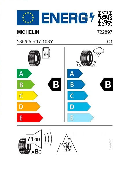 Miniatura: Michelin Crossclimate 2 235/55-R19 105W XL
