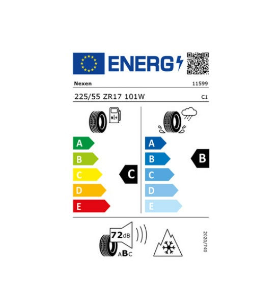 Miniatura: Nexen N'BLUE 4SEASON 2 225/55-R17 101W XL