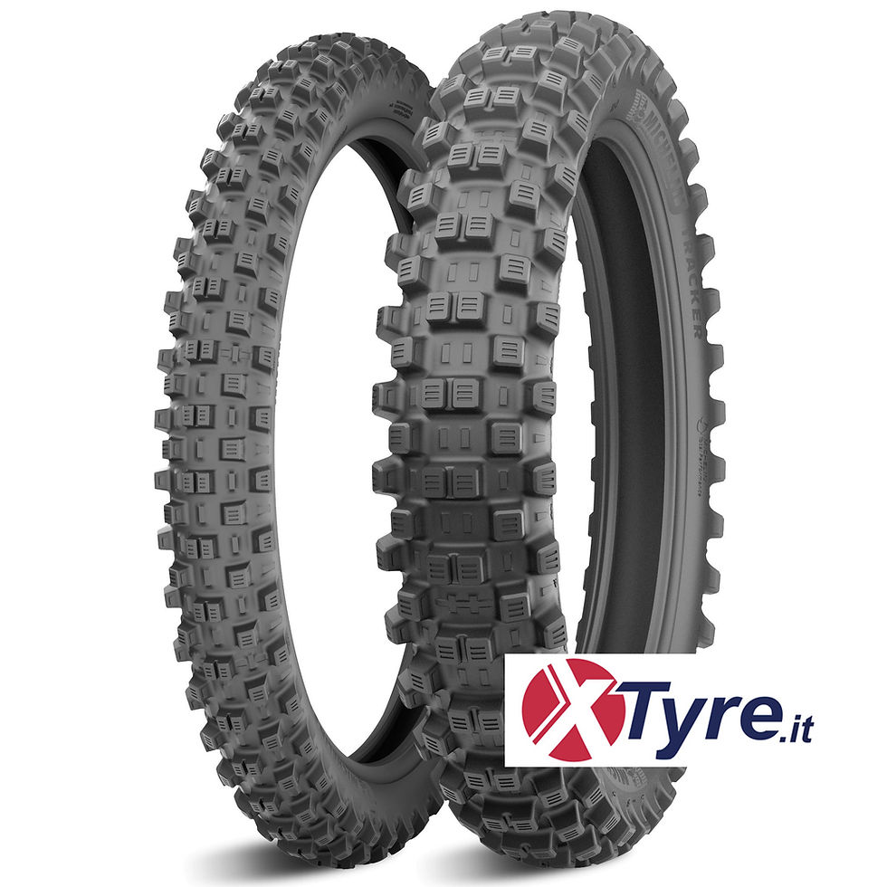 120/90-18 Bias 65R Tracker Tyre TT Rear Michelin (M1812090TRKR)