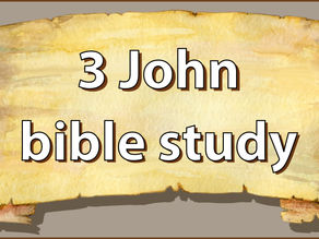 3 John - bible study