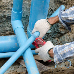 Drain Masters Pipe Cutting