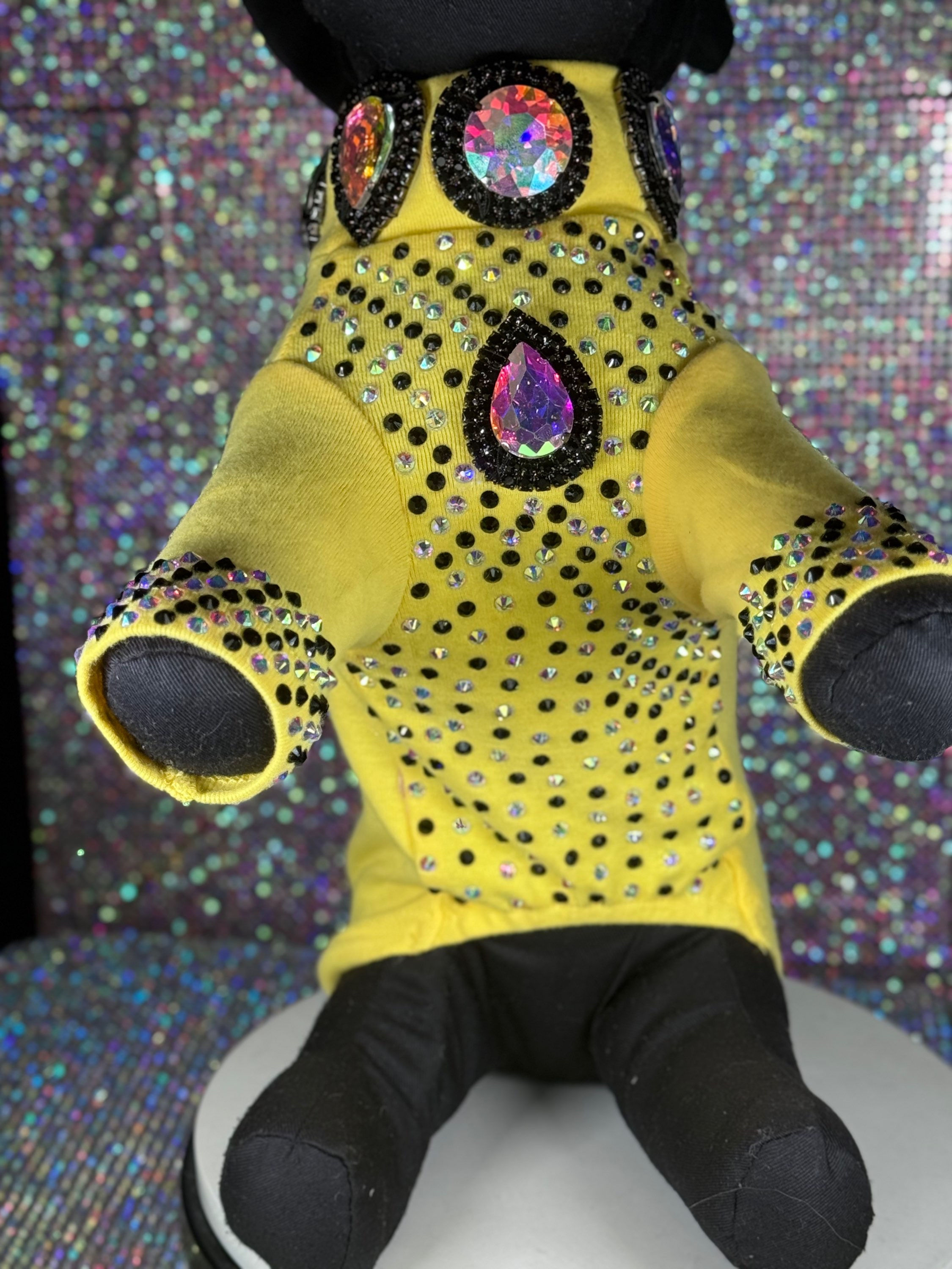 Glam Black & AB  Turtleneck (medium )