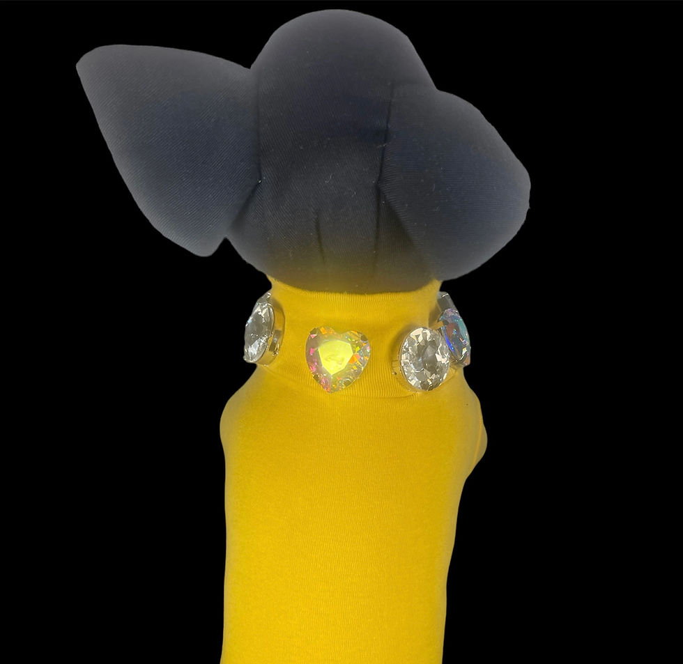 Thumbnail: GlamHeart Crystal & AB  Turtleneck (medium)