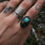 Thumbnail: Chrysocolla + Azurite Ring 