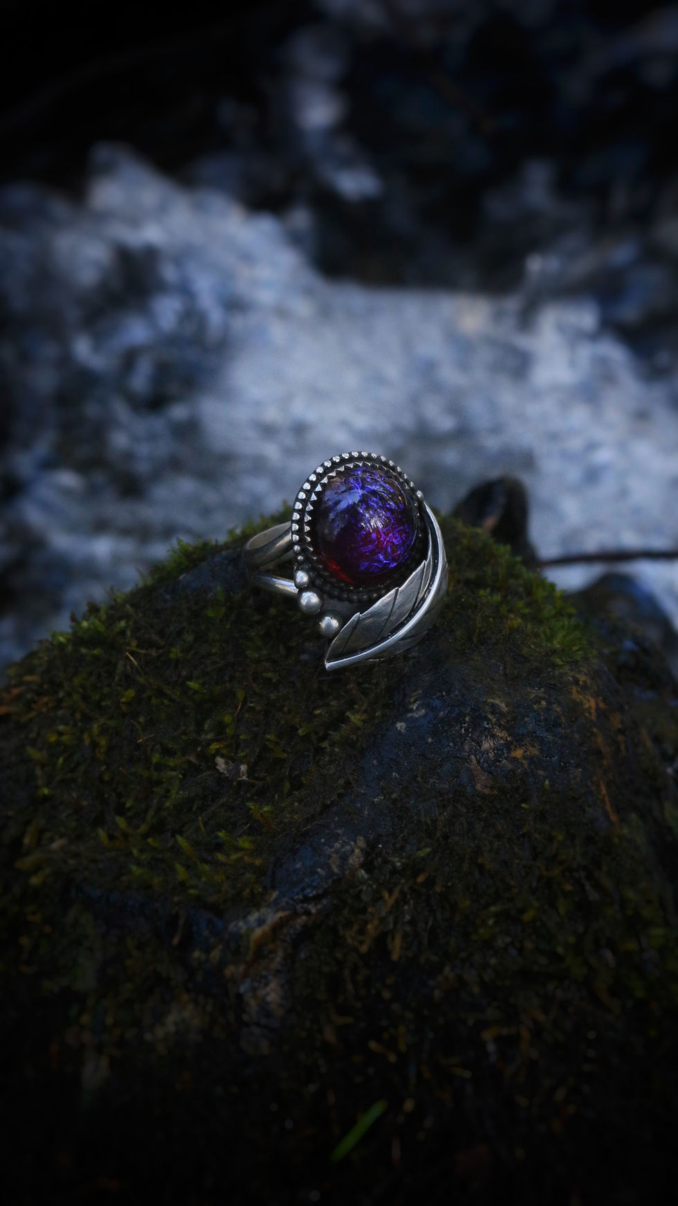 Thumbnail: Dragons Breath Opal Ring 