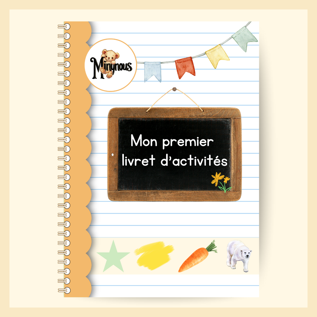 Mon premier livret d'activités - dès 12 mois - A4