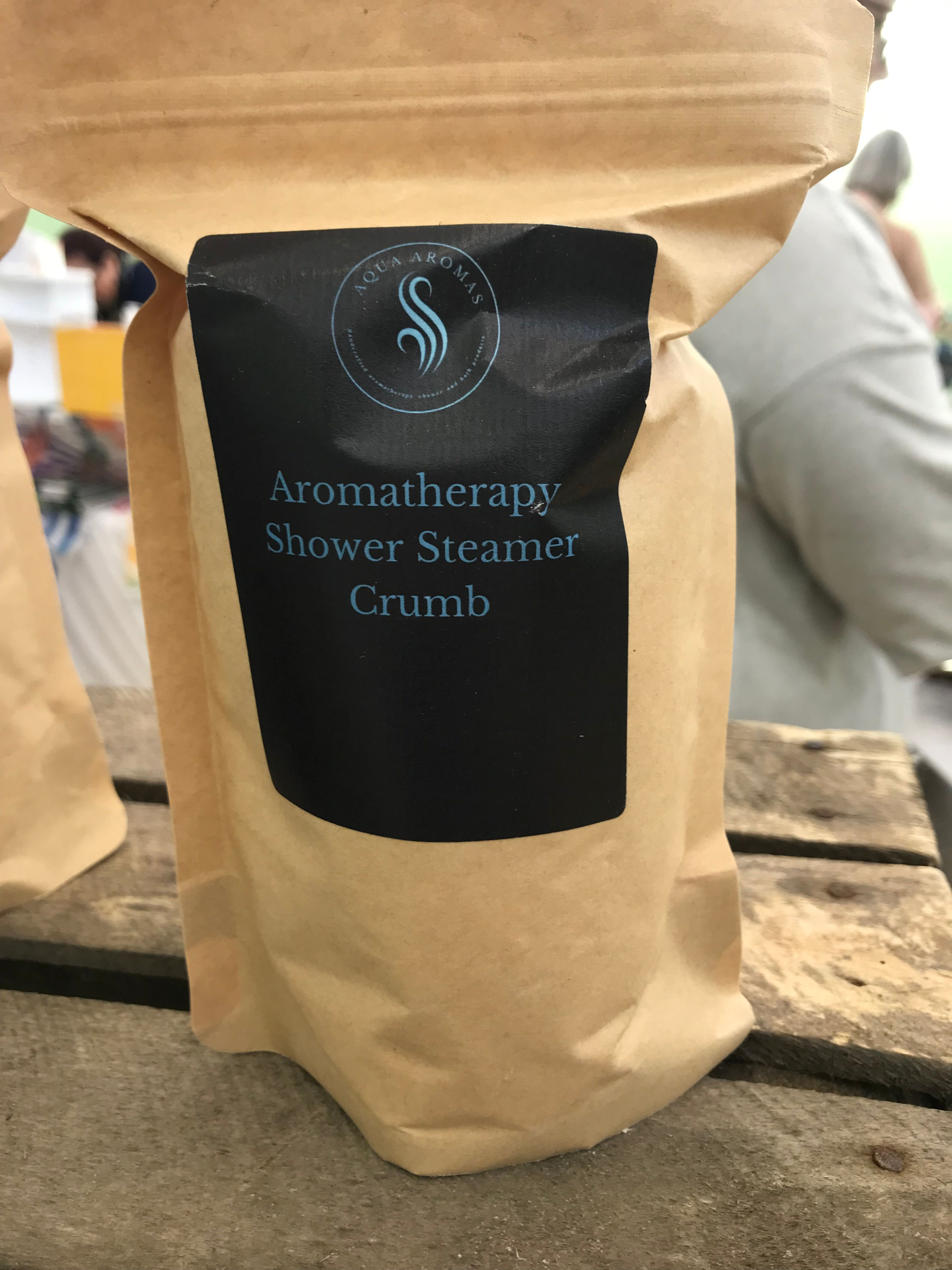 Shower steamer crumb