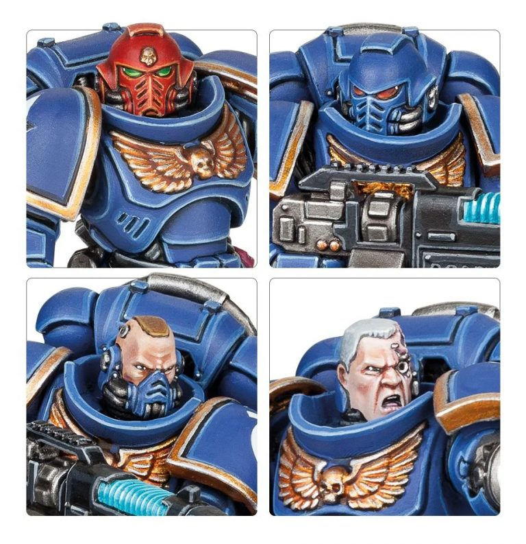 Прев'ю: Набір мініатюр SPACE MARINES: PRIMARIS HELLBLASTERS