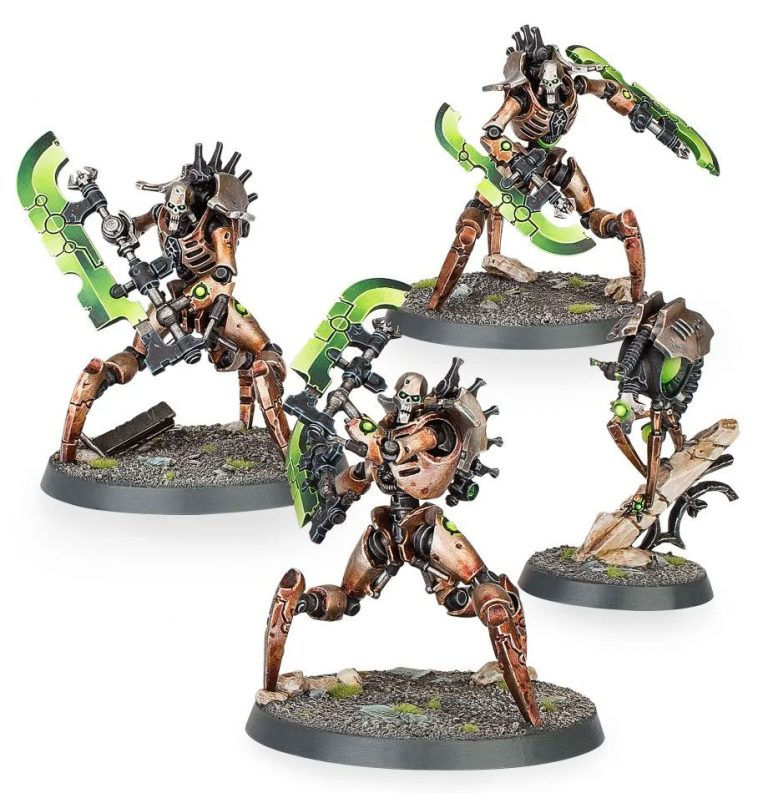 Прев'ю: Набір мініатюр NECRONS: SKORPEKH DESTROYERS