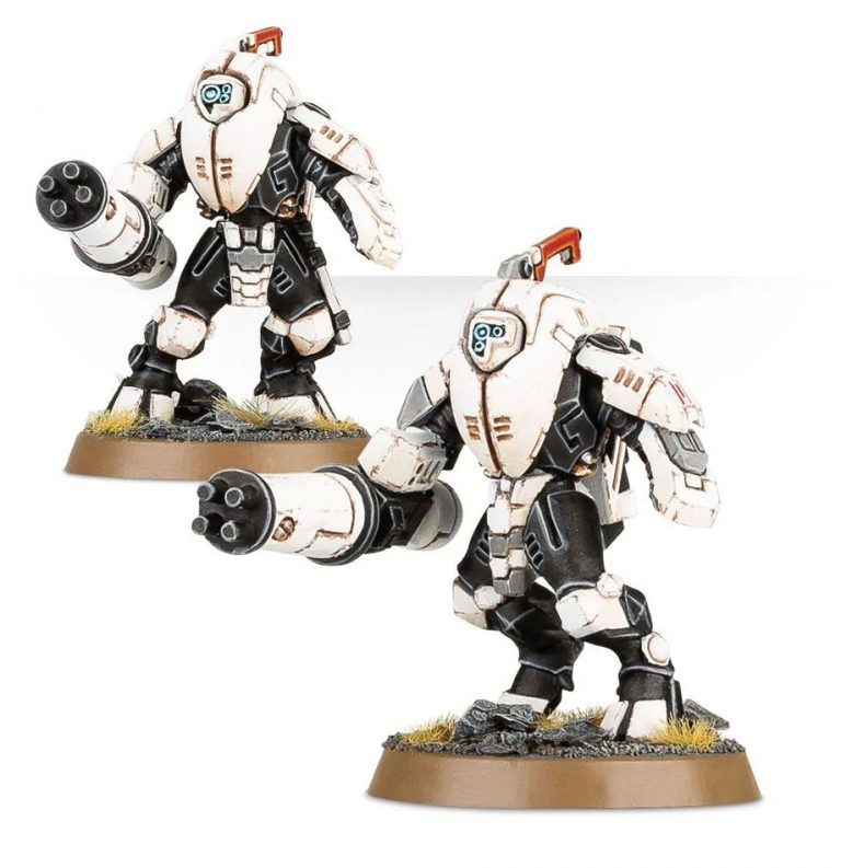 Прев'ю: Набір мініатюр T'AU EMPIRE: STEALTH BATTLESUITS